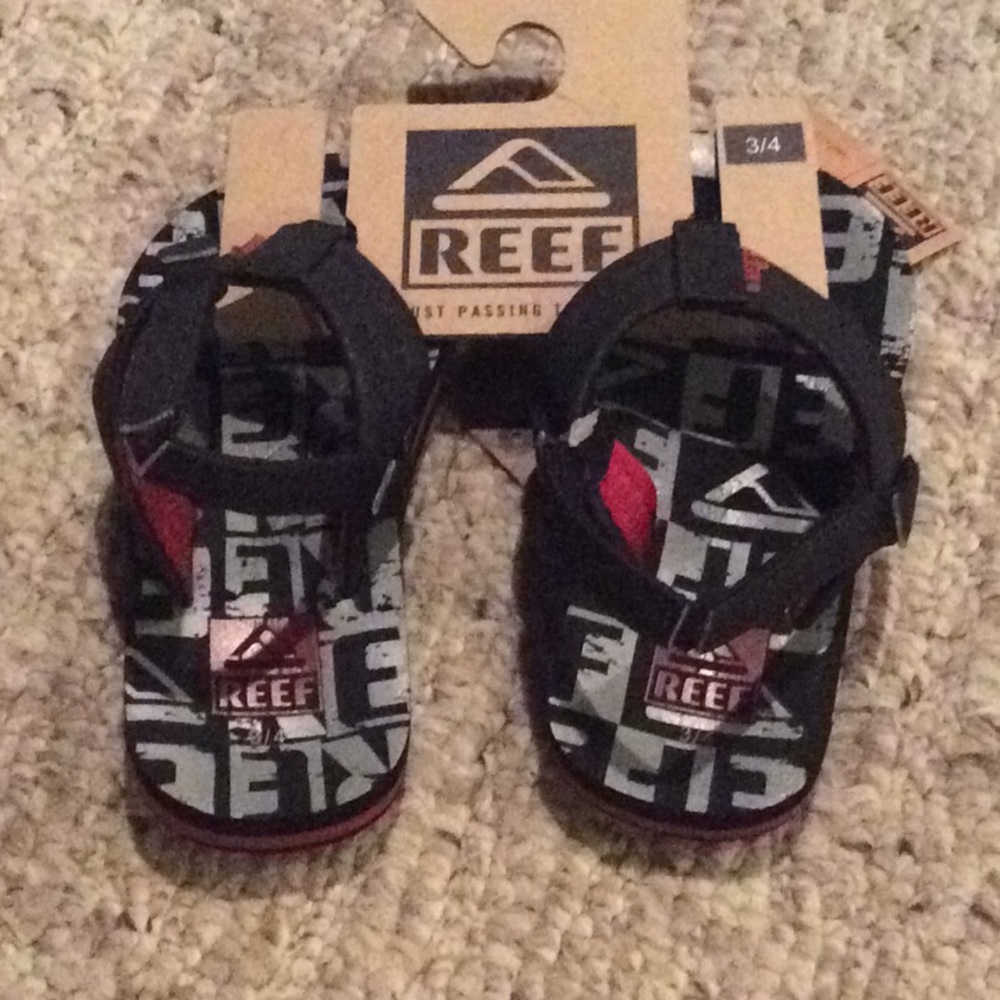Reef toddler flip flops